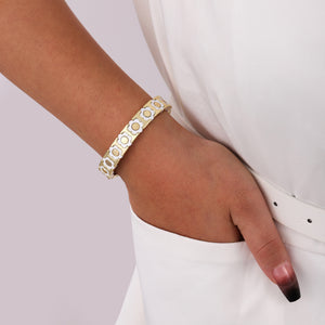DAISY BRACELET WHITE