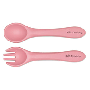 Fork & Spoon Powder Rose