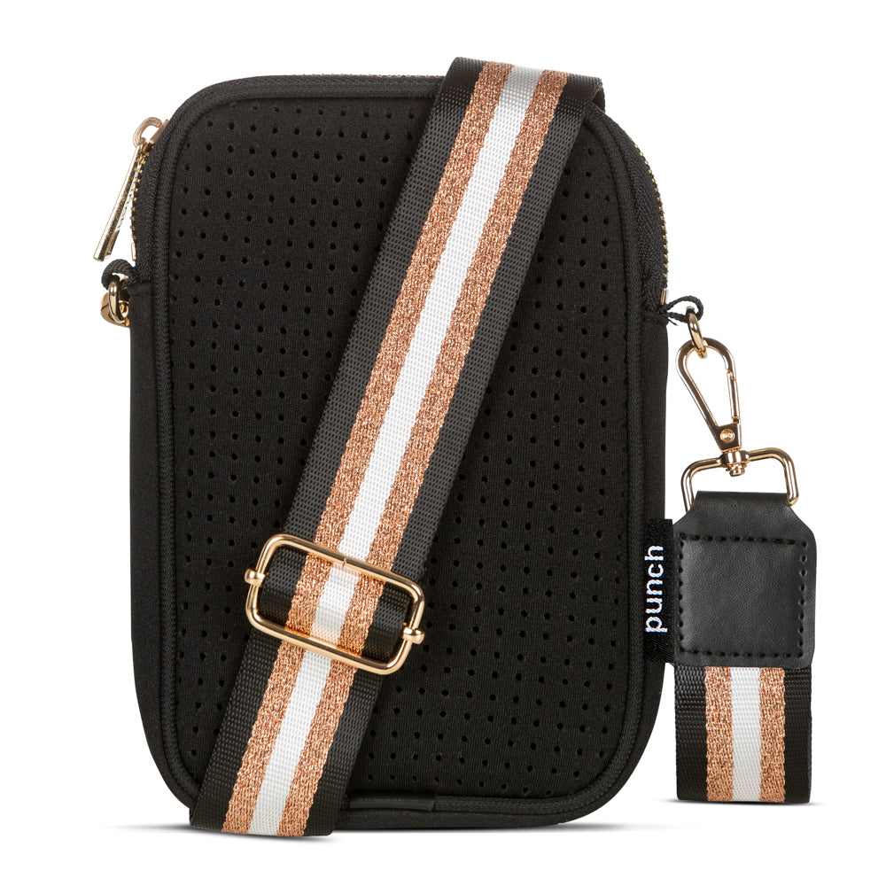 MOBILE BAG BLACK – Punch Neoprene - Main Image